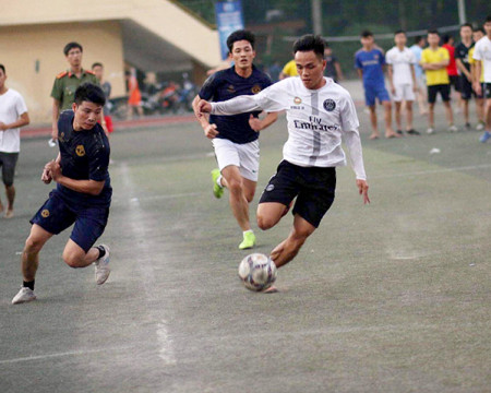 Đội bóng Thường Xuân ứng cử viên vô địch của Giải bóng đá đồng hương Thanh Hóa tại C500