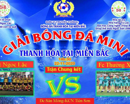 FC Thường Xuân gặp FC Ngọc Lặc :Trận đấu chọn ra ngôi vương