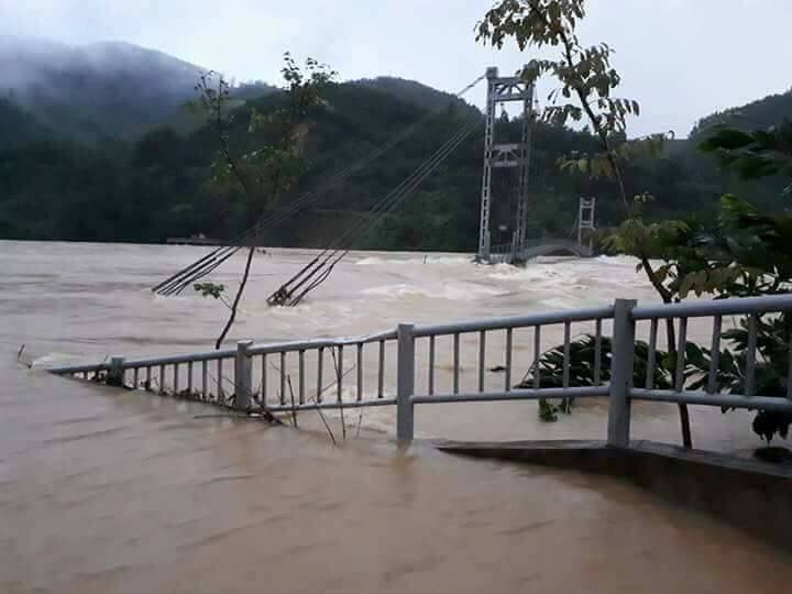 Trận lũ lụt lịch sử tại Thường Xuân năm 2017