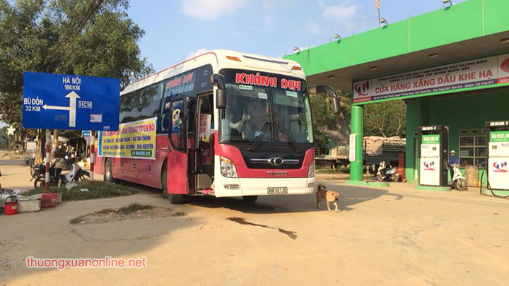 Nhà xe Khánh Duy tuyến Thường Xuân Thanh Hóa đi Hà Nội Bắc Ninh
