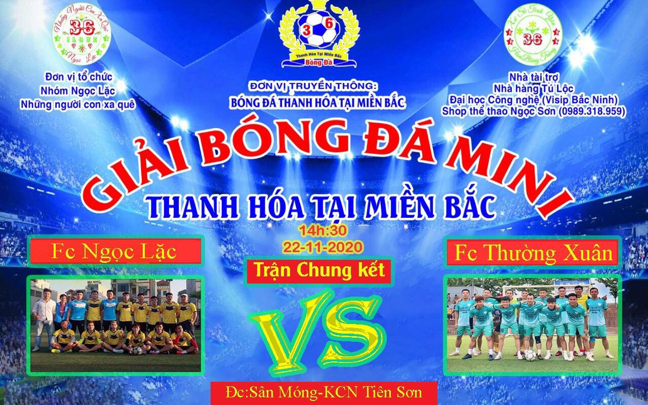 Lịch thi đấu FC Thường Xuân gặp FC Ngọc Lạc